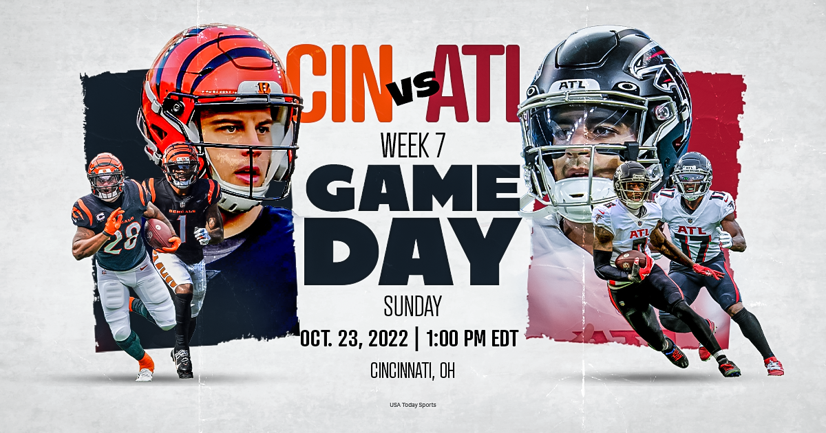Atlanta Falcons vs. Cincinnati Bengals, live stream, TV channel, kickoff time, how to watch NFL