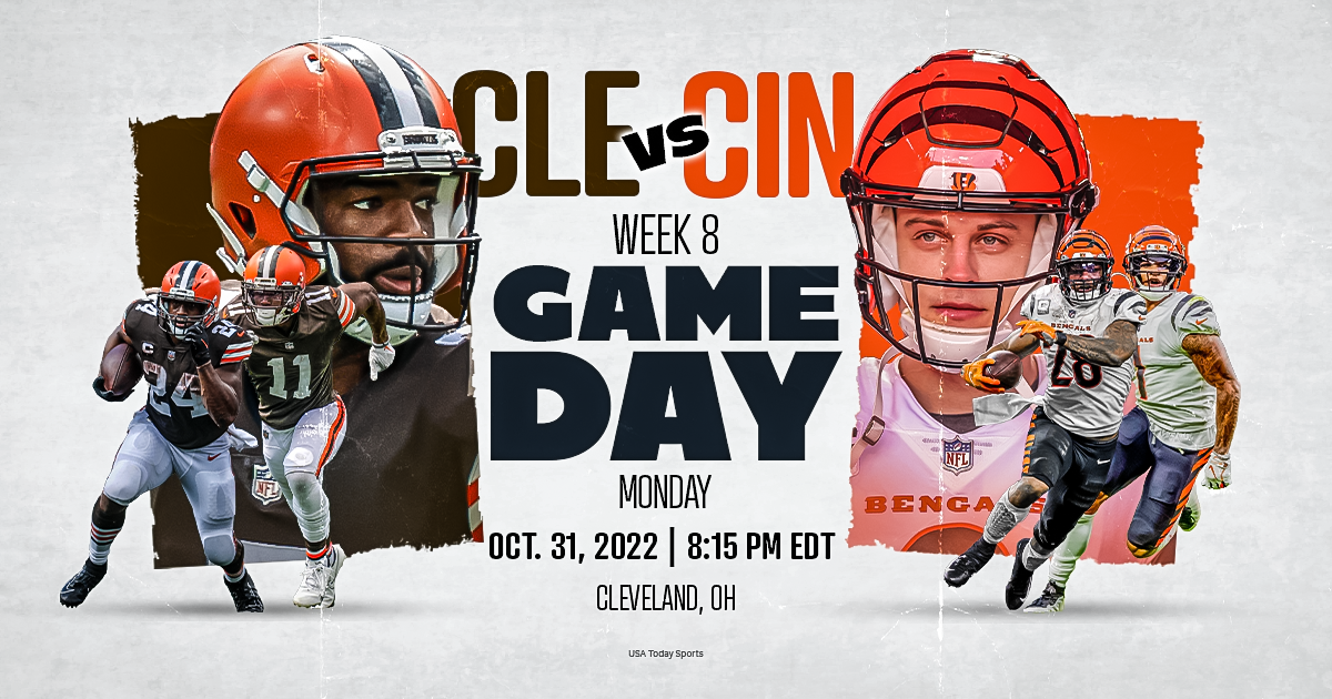 Cincinnati Bengals vs. Cleveland Browns, live stream, TV channel, kickoff time, how to watch MNF