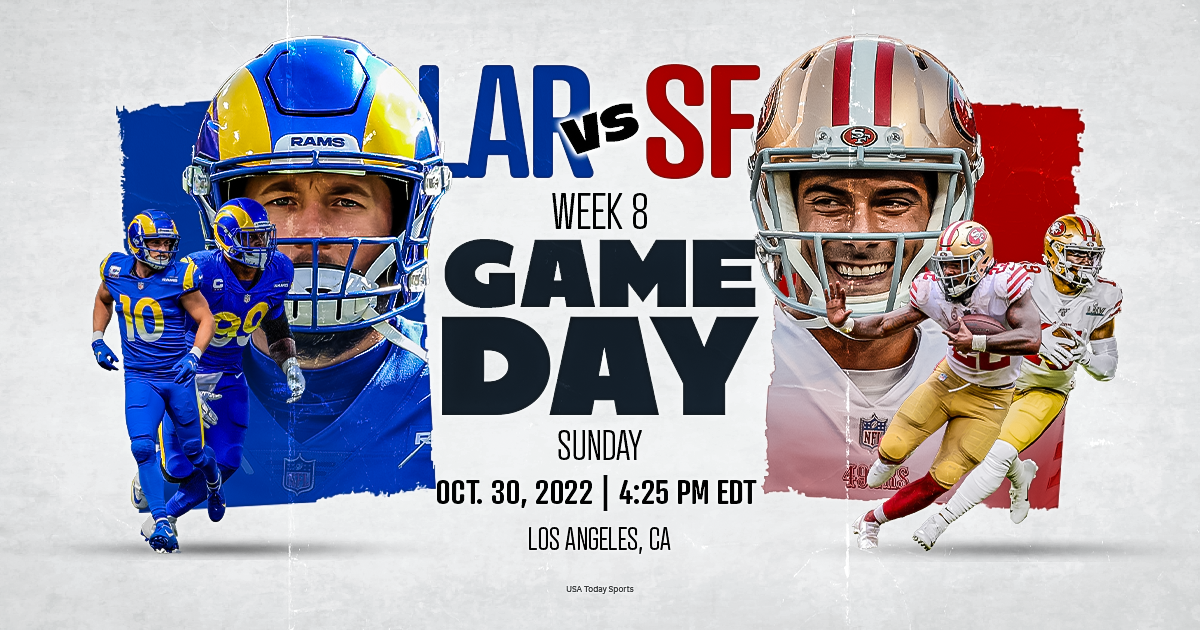 San Francisco 49ers vs. Los Angeles Rams, live stream, TV channel, kickoff time, how to watch NFL