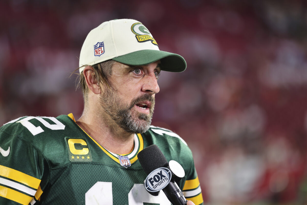 Aaron Rodgers Wednesday recap: Expecting thumb to be ‘fine by Sunday’