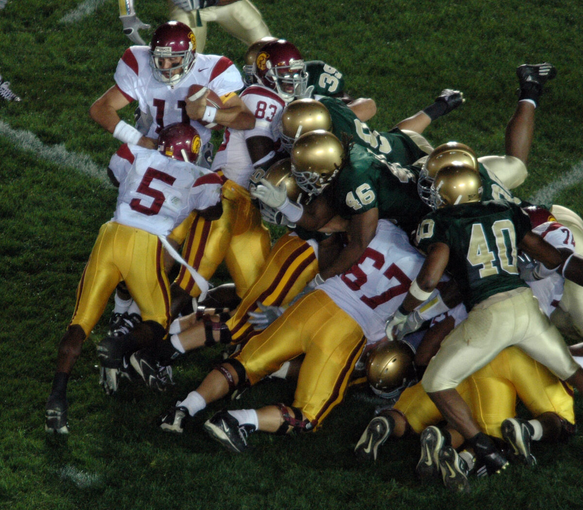 Saturday, October 15, 2005: USC-Notre Dame was the best part of CFB’s greatest Saturday ever