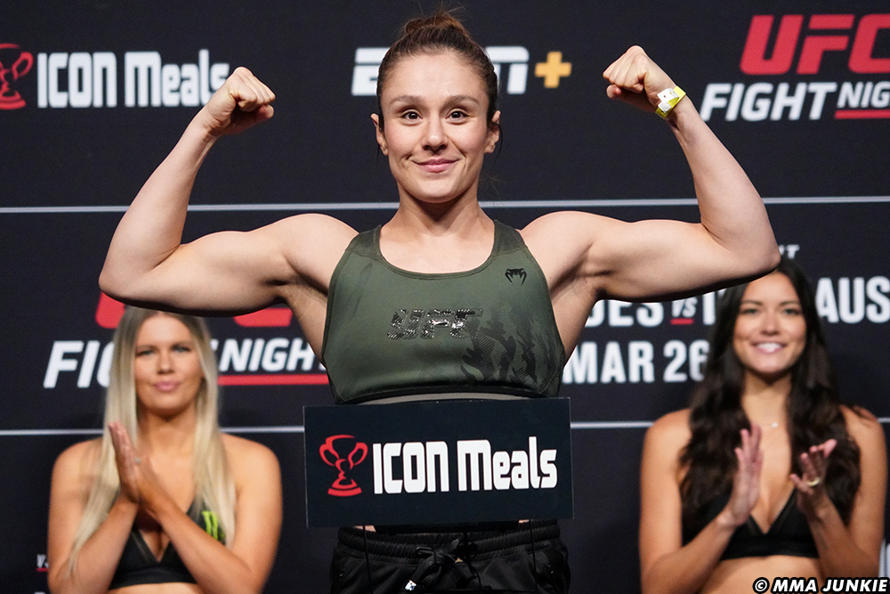 USA TODAY Sports/MMA Junkie rankings, Oct. 18: Alexa Grasso climbs at flyweight