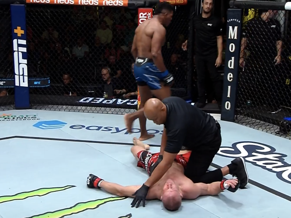 UFC Fight Night 212 video: Alonzo Menifield knocks Misha Cirkunov out cold in first