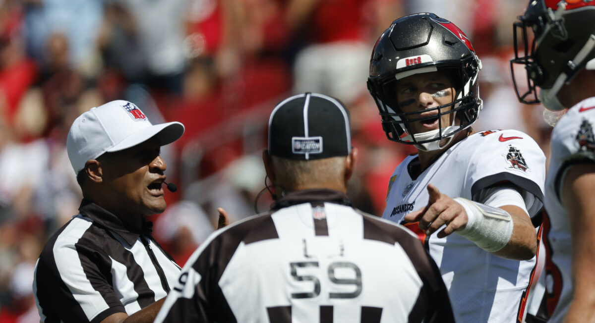 Referee Jerome Boger gave a super lame explanation for awful roughing call in Bucs-Falcons