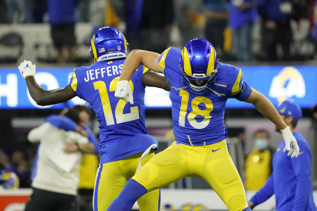 How does Van Jefferson’s return impact Rams’ other WRs?