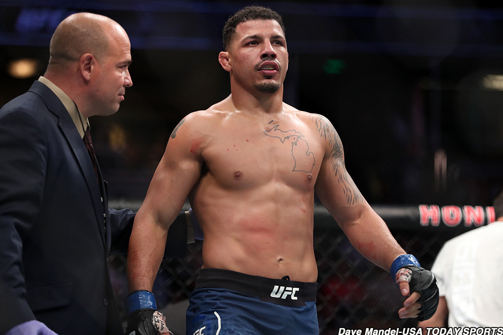 ACL injury forces Drakkar Klose out of UFC Fight Night 213 grudge match vs. Mark Madsen