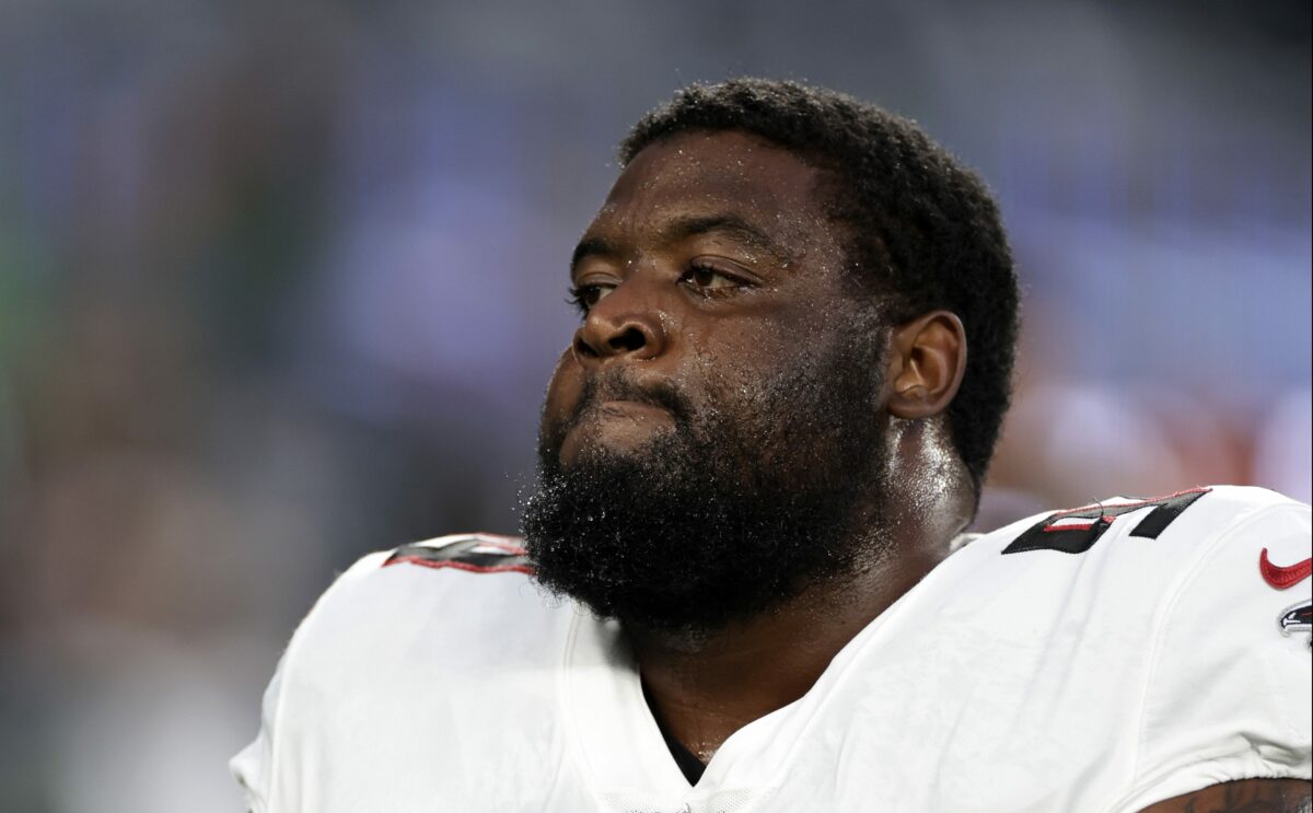 Falcons release starting defensive tackle Anthony Rush