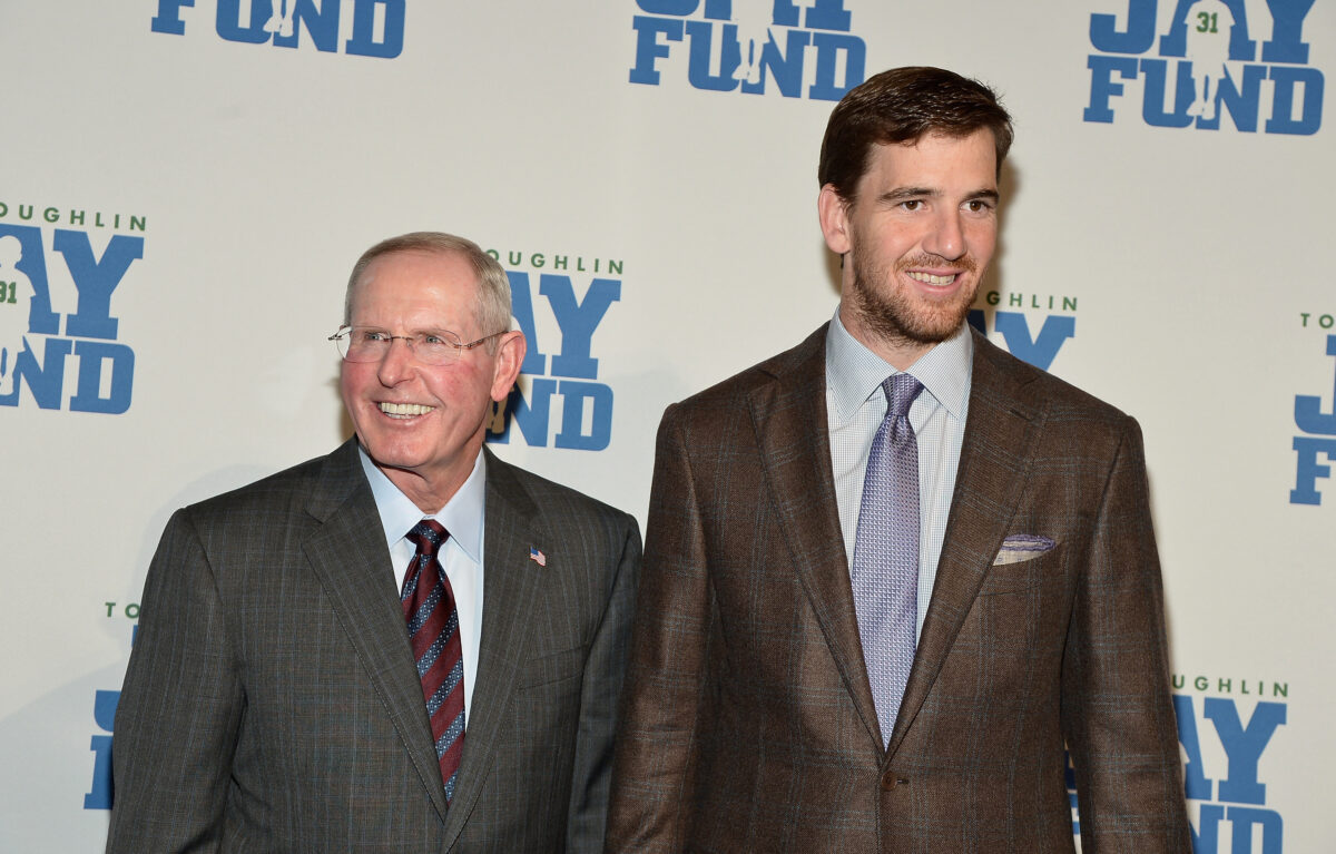 Eli Manning credits Tom Coughlin for his charitable priorities
