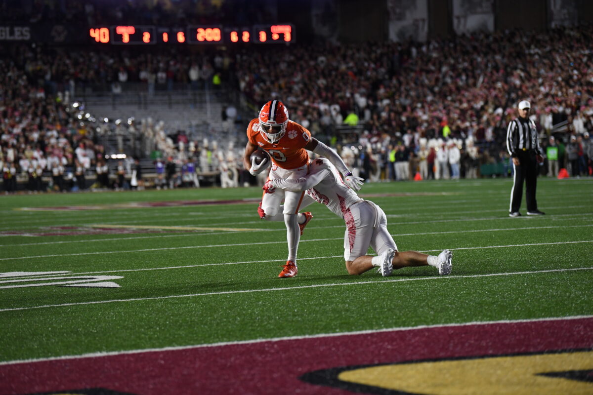 Clemson moves past Boston College with dominant second half