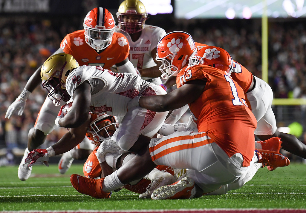 Dominant Clemson D shuts down Boston College in impressive showing