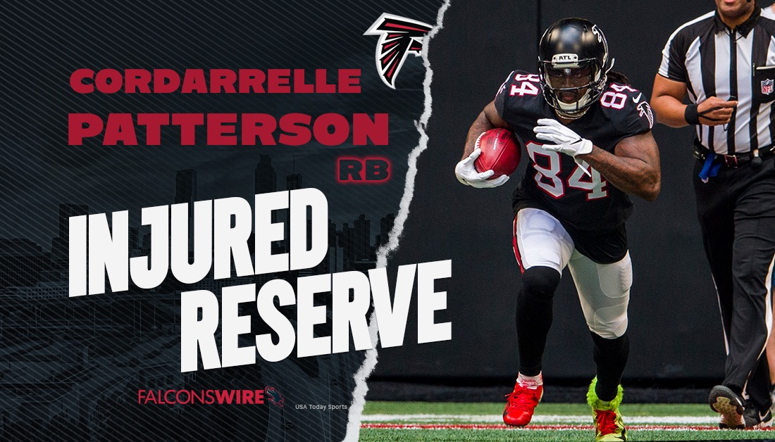 Falcons place RB Cordarrelle Patterson on injured reserve