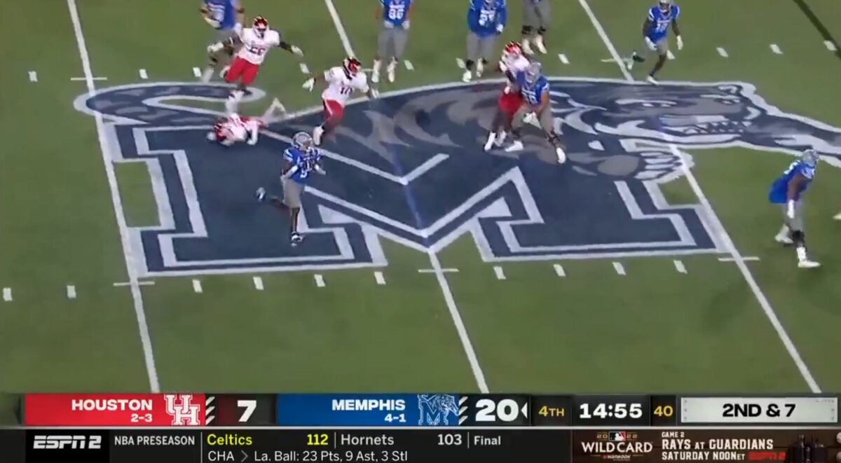 Memphis had one of the worst bad beats of the year, but at least a Tigers wideout made an absolutely gorgeous 41-yard TD pass
