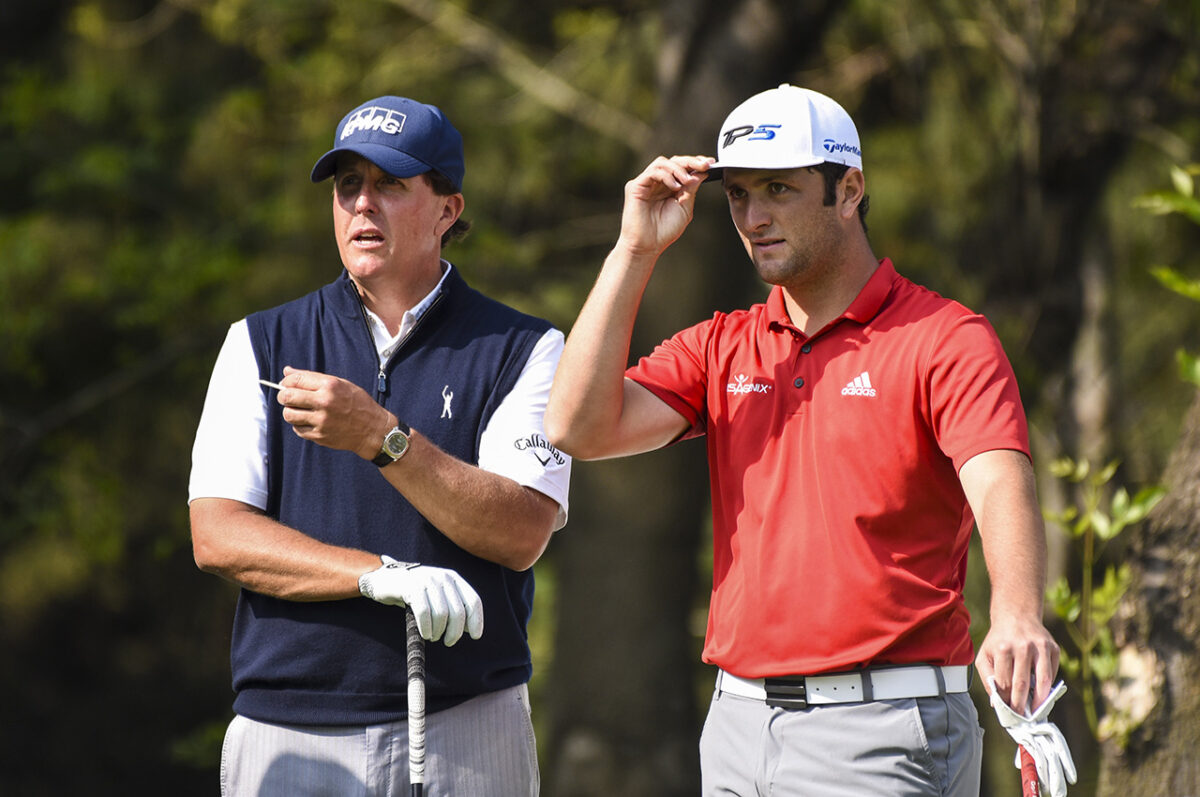 Jon Rahm dismisses Phil Mickelson’s claim that PGA Tour is ‘trending down’: ‘Man, I love Phil, but I don’t know what he’s talking about’