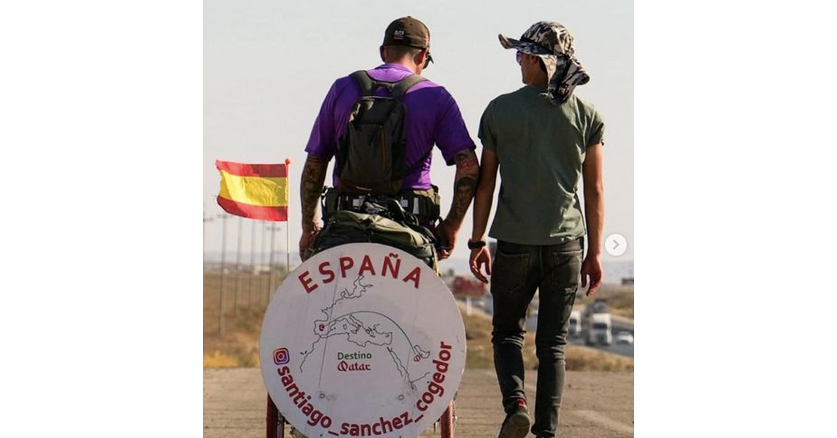 ¿Qué se sabe del excursionista español desaparecido en Irán? Caminaba a Qatar 2022