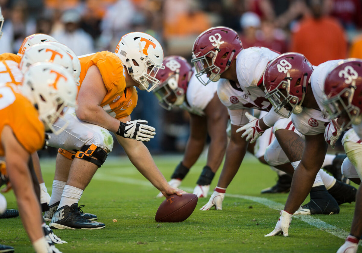 SERIES HISTORY: The 15-year win streak Alabama has over Tennessee