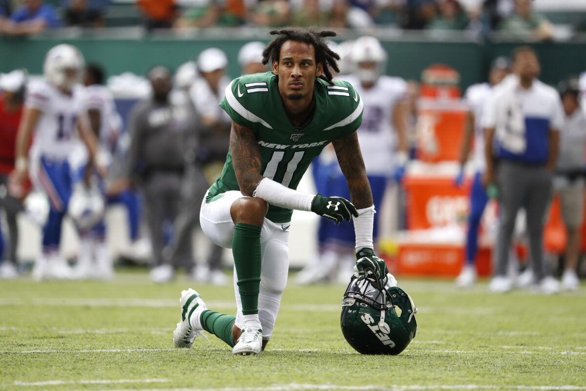 Former Jets wide receiver Robbie Anderson traded to Cardinals after eventful Sunday