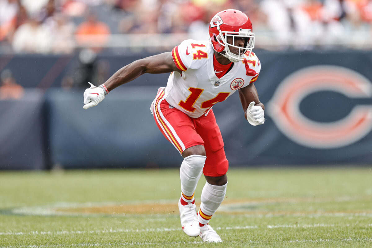 Chiefs elevate two practice squad receivers for Week 11 vs. Chargers