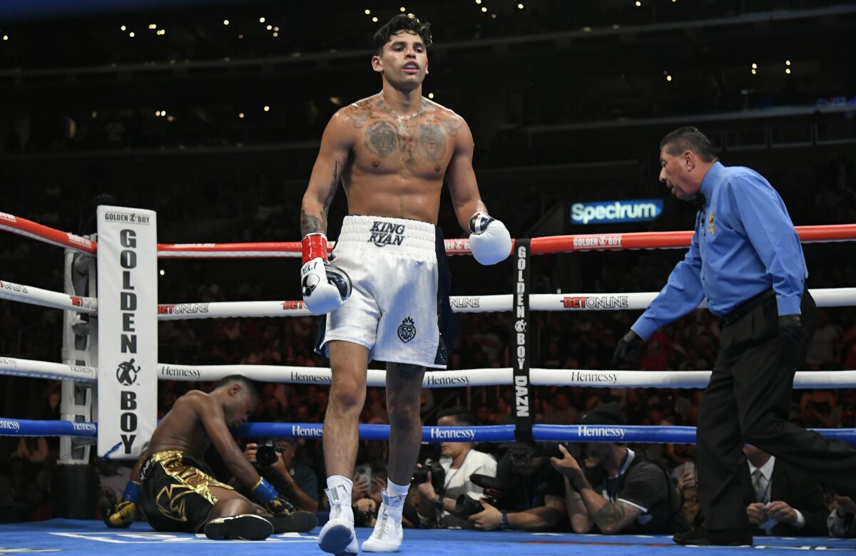 Ryan Garcia on showdown with Gervonta Davis: ‘I am going to knock Tank out’