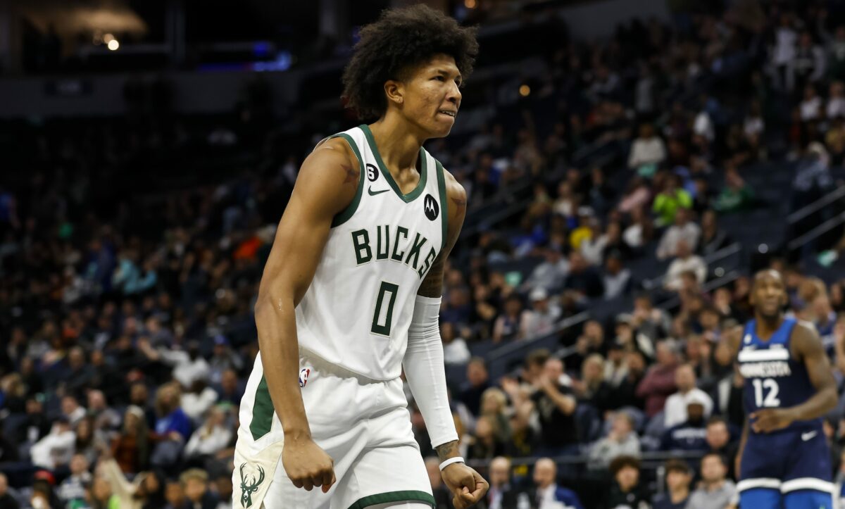 ‘That’s my rook!’: MarJon Beauchamp breaks out as Bucks stay undefeated