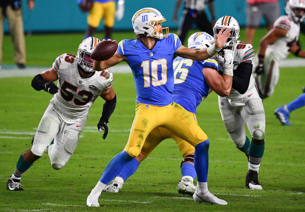 Week 14 matchup between Chargers, Dolphins flexed to Sunday night