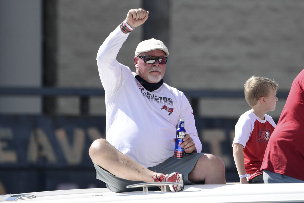 Bucs announce new date for Bruce Arians’ Ring of Honor ceremony