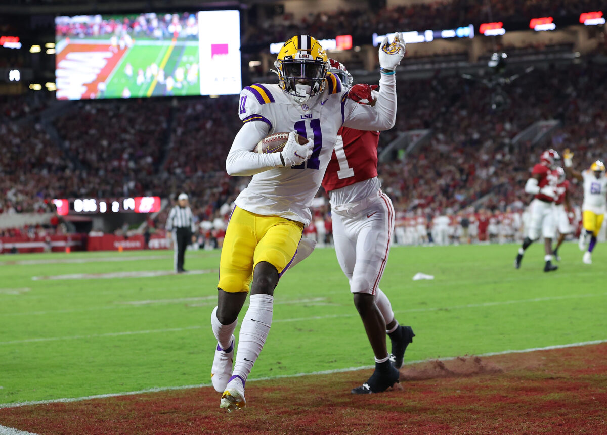 Spread vs. Alabama moves slightly in LSU’s favor in Wednesday betting update from BetMGM