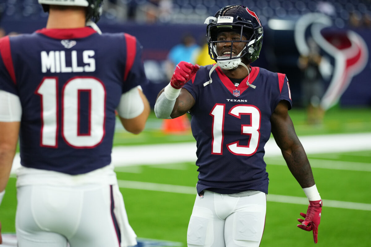 Brandin Cooks praises Davis Mills’ poise in the second half vs. Giants