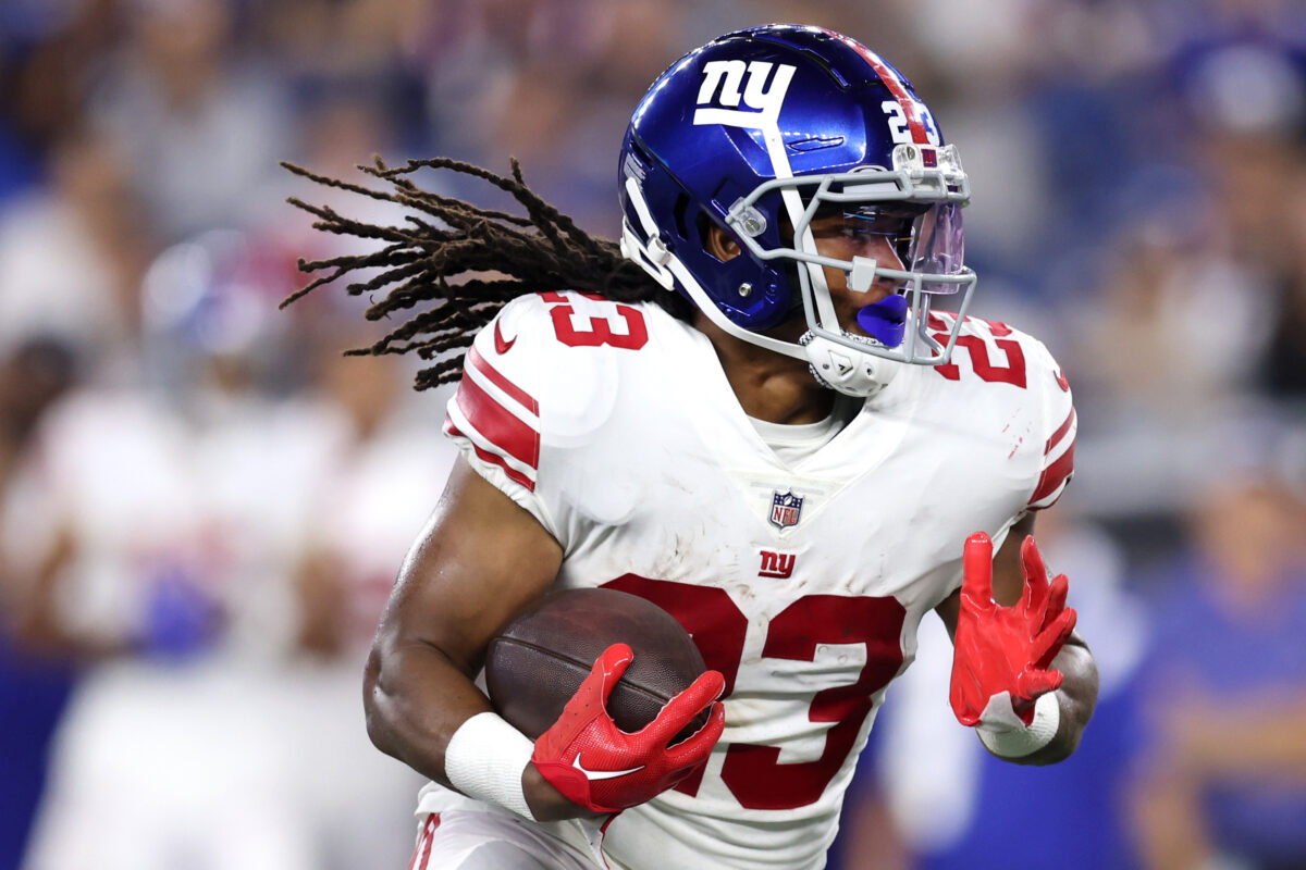 Giants injury report: Gary Brightwell, Richie James sit out practice