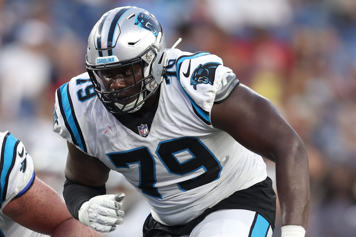 Panthers rookie Ikem Ekwonu is already one of the NFL’s best offensive tackles