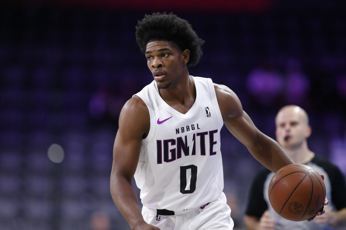 Ignite guard Scoot Henderson: ‘If I keep working, I could be one of the best’