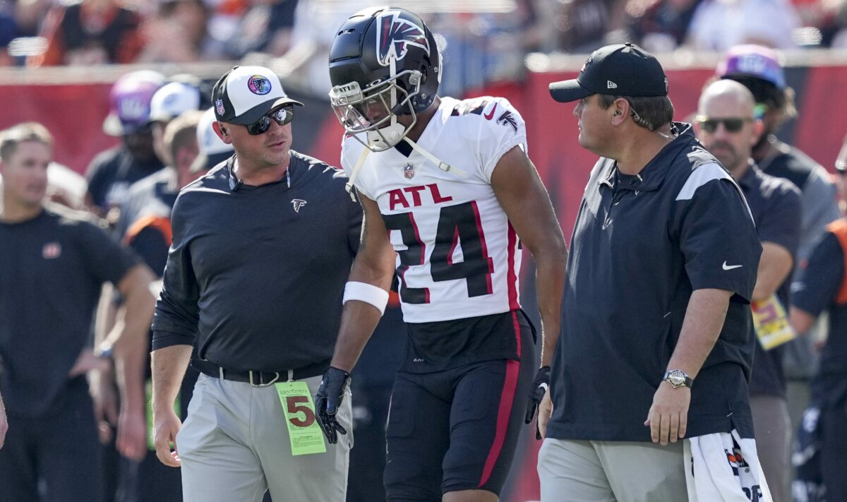 Falcons CB A.J. Terrell misses 2nd practice in a row