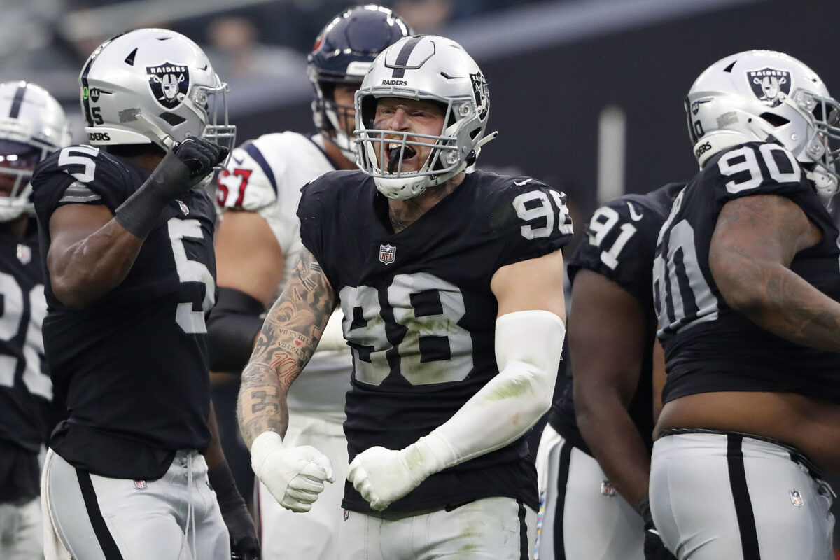 Raiders Maxx Crosby may be best all-around DE in the NFL