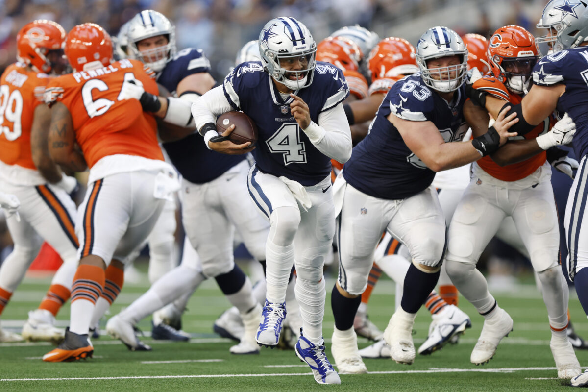 Cowboys’ Prescott risked injury, re-weaponized legs on gritty 25-yard QB sneak vs Bears: ‘You asked for it, and you got it’