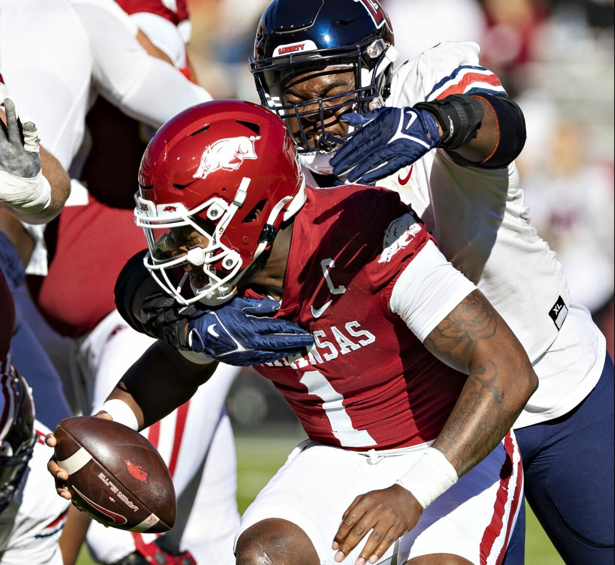 Photo Gallery: Best photos from Liberty’s sacking of Arkansas