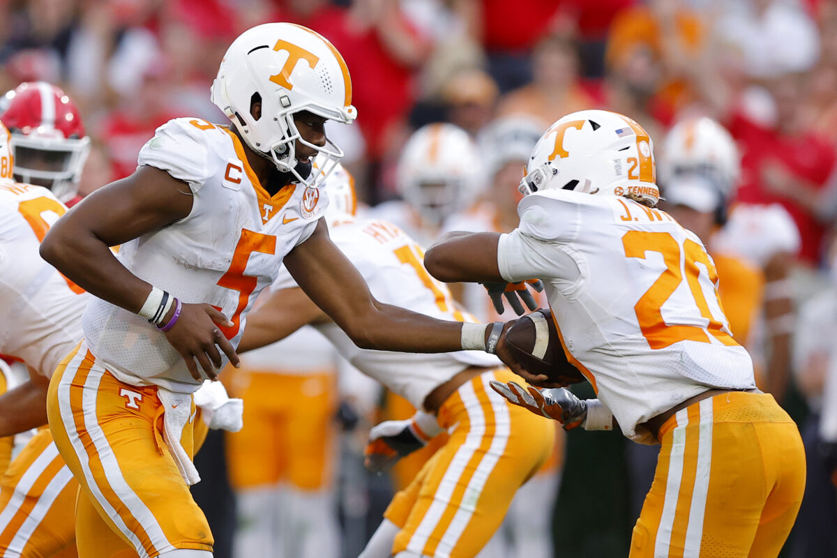 Tennessee’s leaders for rushing yards ahead of Week 11