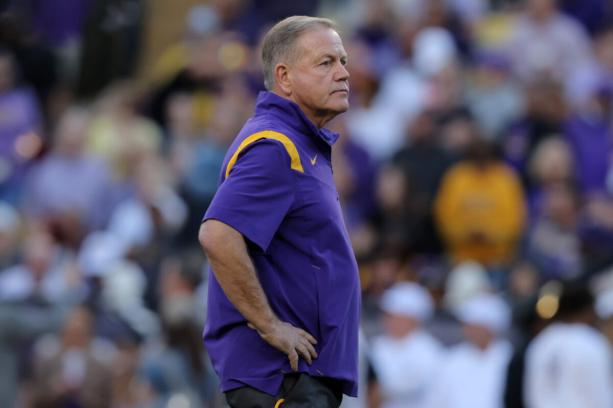 Everything Brian Kelly said after LSU’s statement win over Alabama