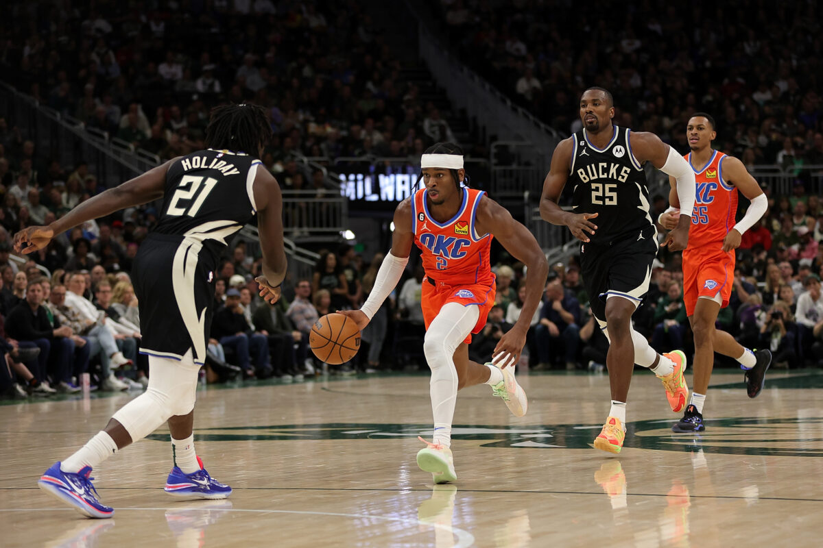 Player grades: Thunder fail to hand Giannis-less Bucks their first defeat of season in 108-94 loss