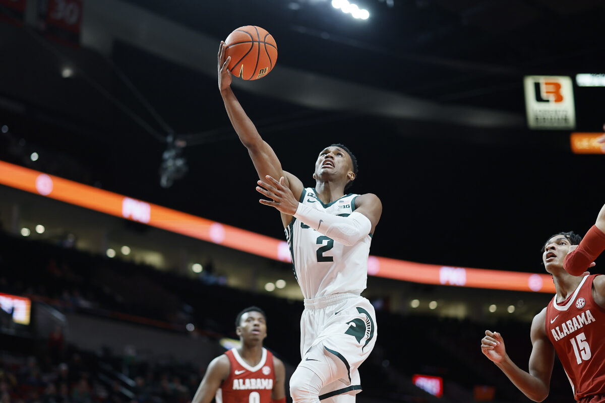 Photos from Michigan State basketball’s match-up vs. Alabama in the Phil Knight Invitational