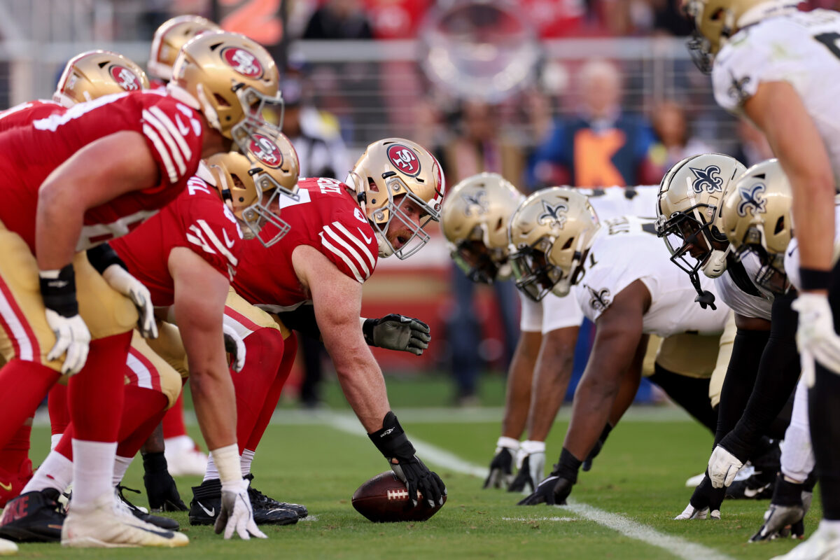 49ers ended the Saints’ streak of 332 games without a shutout