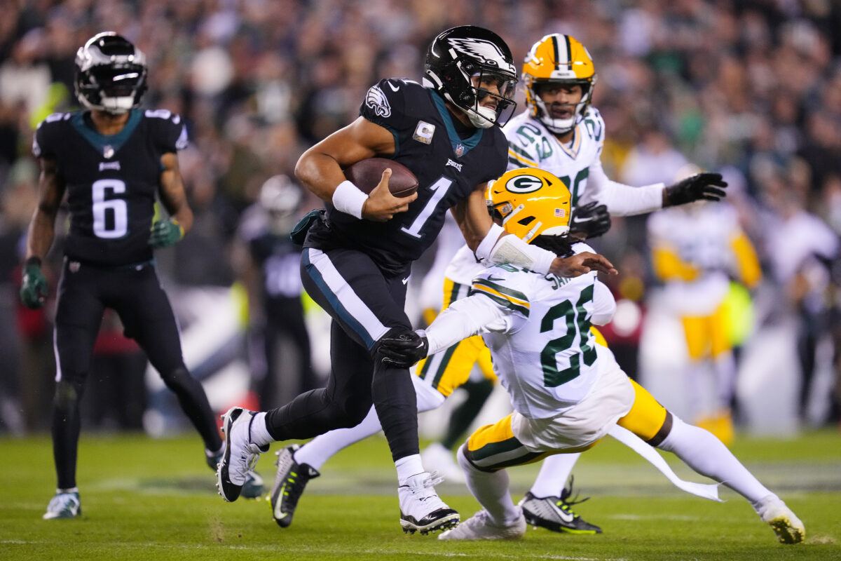 National reactions: Eagles move to 10-1 after running all over the Packers