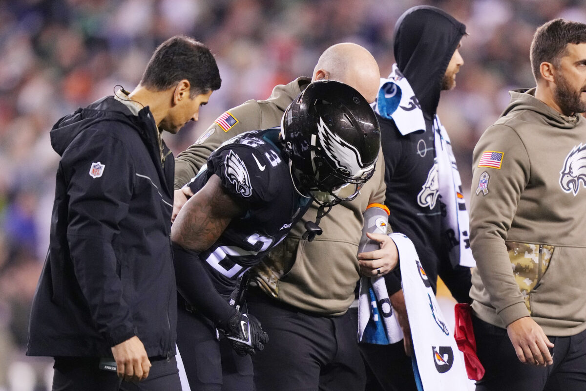 Eagles’ C.J. Gardner-Johnson ‘out indefinitely’ with injury, may miss Saints game