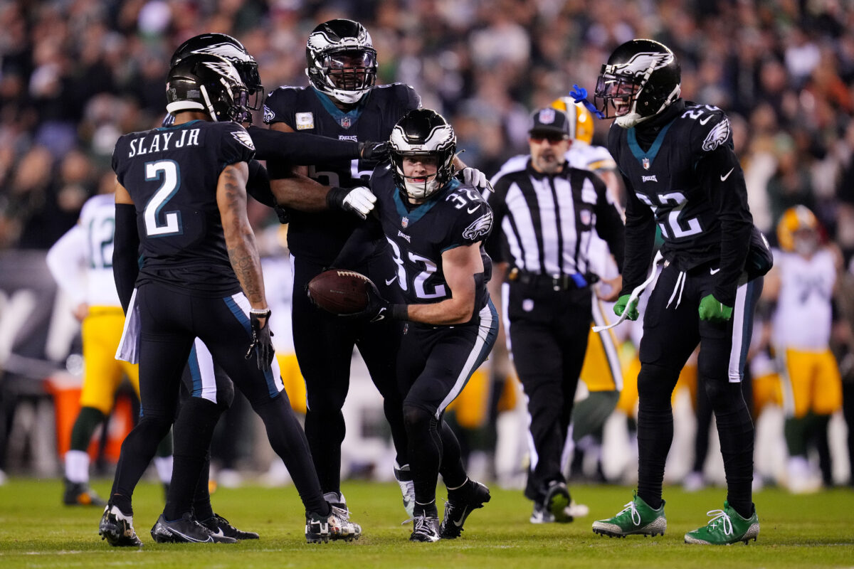 Top photos from Eagles 40-33 win over the Packers on NBC’s Sunday Night Football