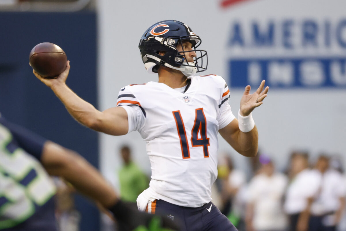 Bears elevating QB Nathan Peterman to the active roster