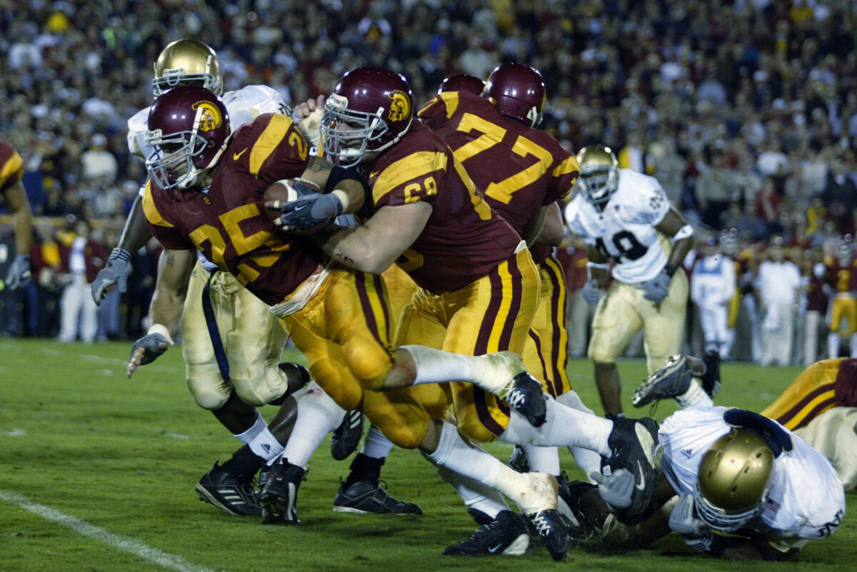 20 years ago, USC used Notre Dame as a catapult to greatness
