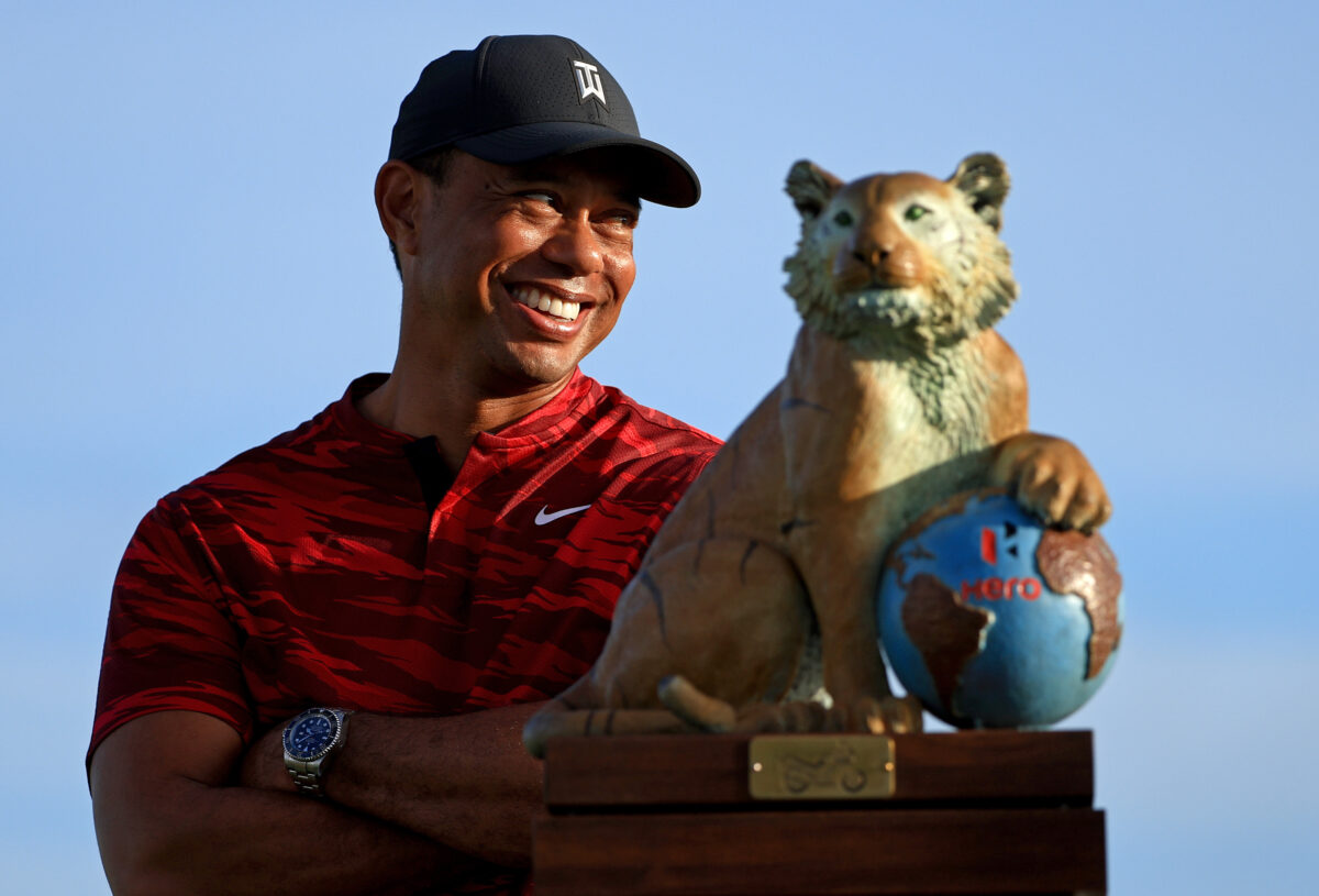 ‘See you soon at Albany’: Tiger Woods will play in next month’s 2022 Hero World Challenge in the Bahamas