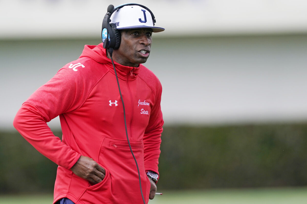 Deion Sanders forbids Jackson State players from leaving Houston hotel after rapper Takeoff’s killing