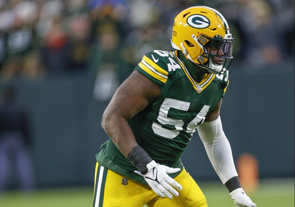 Packers elevate OLB La’Darius Hamilton, K Ramiz Ahmed from practice squad to gameday roster for Week 10