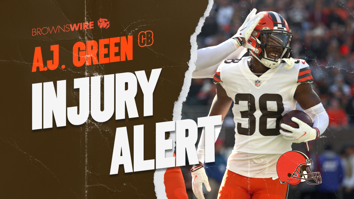 CB A.J. Green being evaluated for concussion vs. Buccaneers