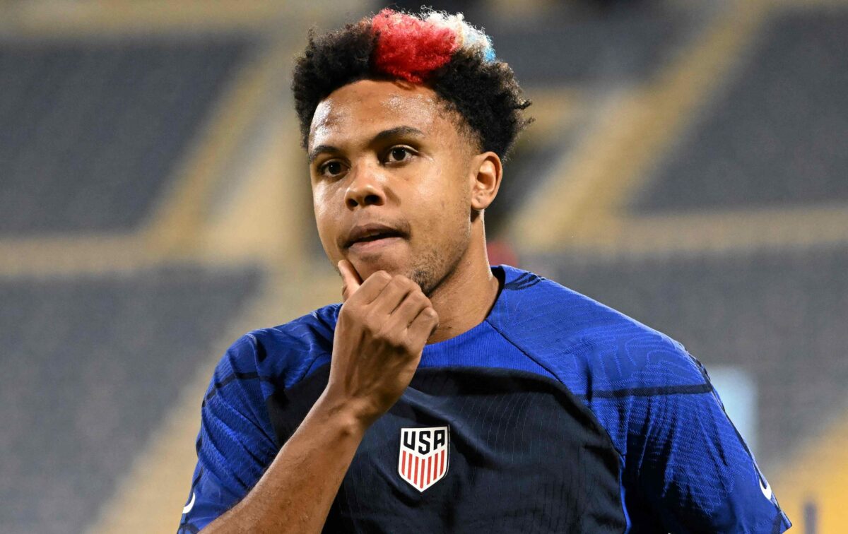 Weston McKennie debuts red, white, and blue hair ahead of USMNT’s World Cup opener