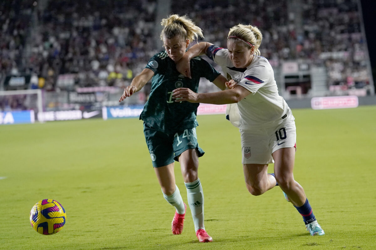 USWNT on three-game losing streak after unlucky 2-1 defeat against Germany